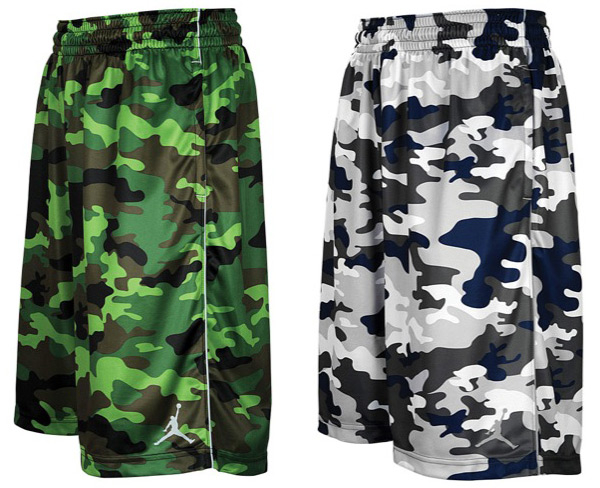 jordan camo shorts