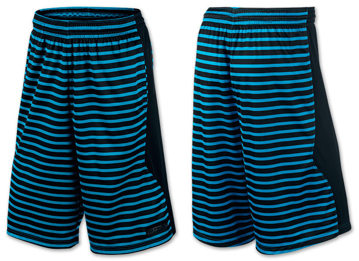 jordan retro 10 flipped shorts vivid blue
