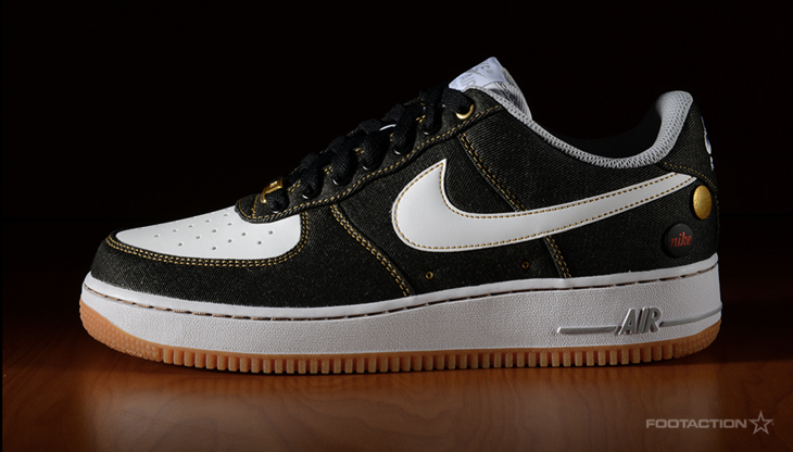 black denim air force 1