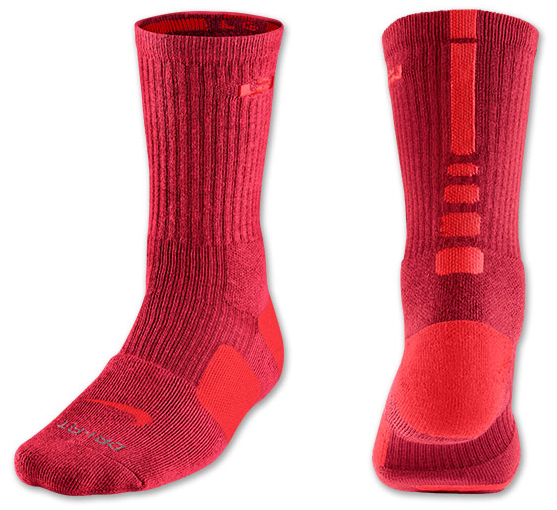 nike-lebron-low-laser-crimson-socks