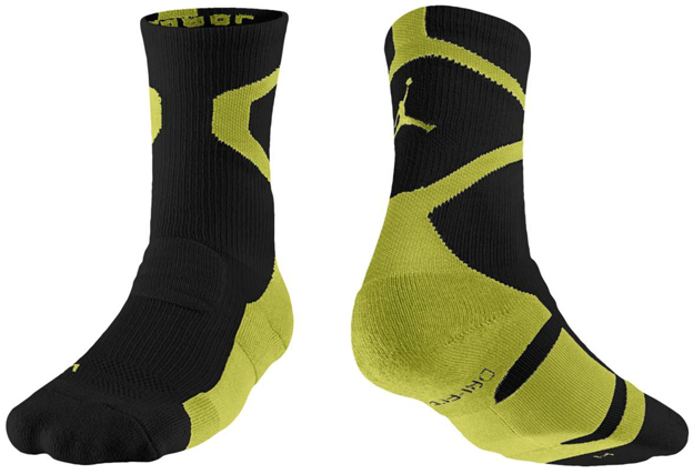 green jordan socks