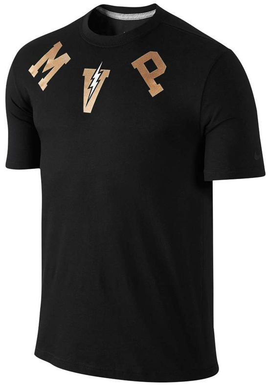 white & gold nike shirt