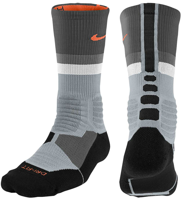 Nike Basketball Socks to Sport with the Nike KD VI Elite Gold