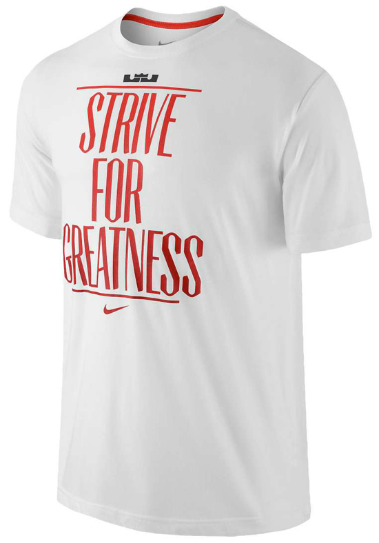 strive for greatness lebron shirt