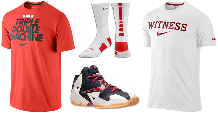 nike lebron clothing