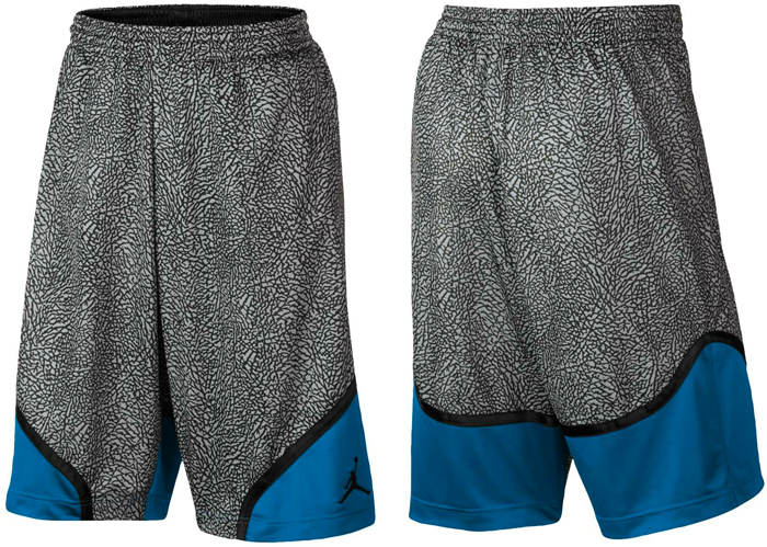 light blue jordan shorts