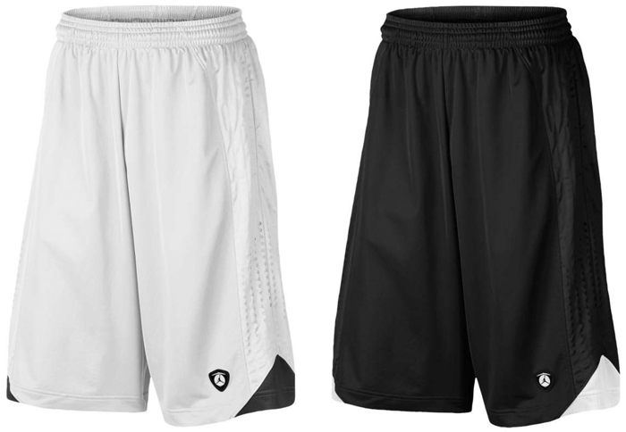 white jordan shorts