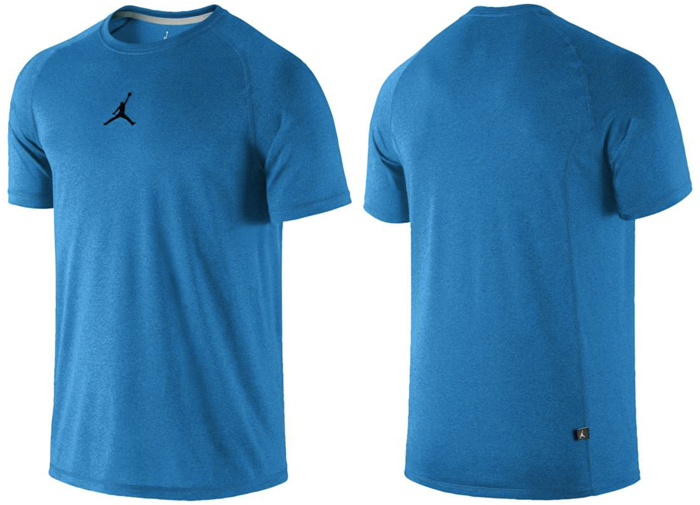 diffused blue jordan shirt