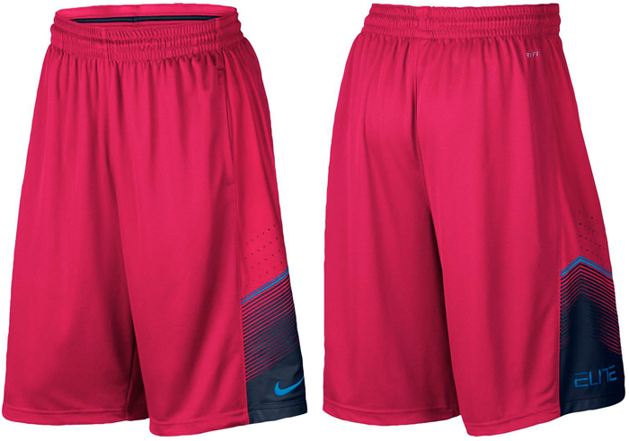 pink nike basketball shorts