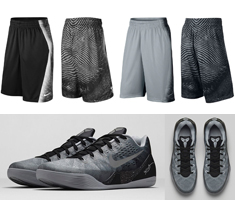 black kobe shorts