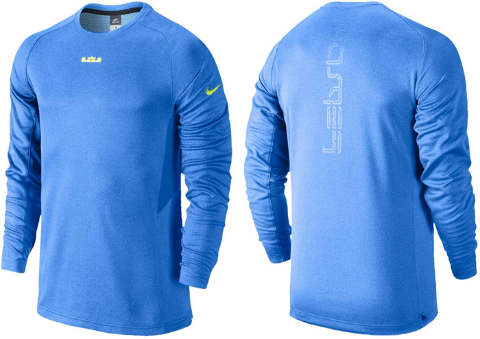 lebron blue shirt