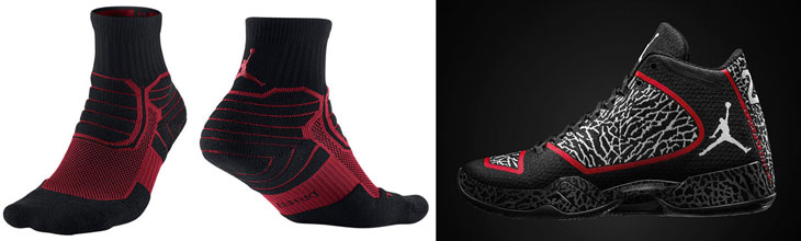 air-jordan-xx9-gym-red-black-socks