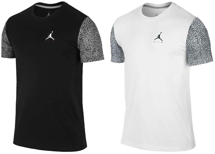 black and white jordan shirts