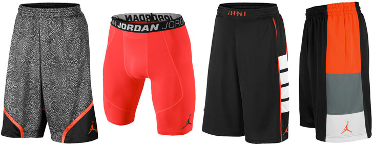 jordan retro basketball shorts