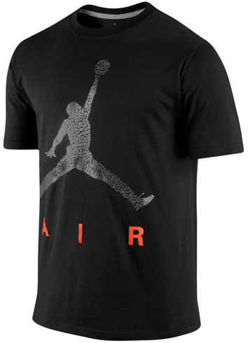 reflective jordan shirt