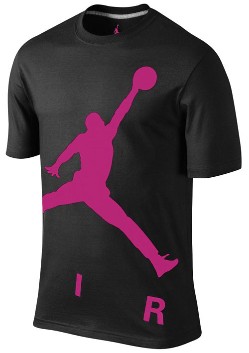 pink air jordan shirt