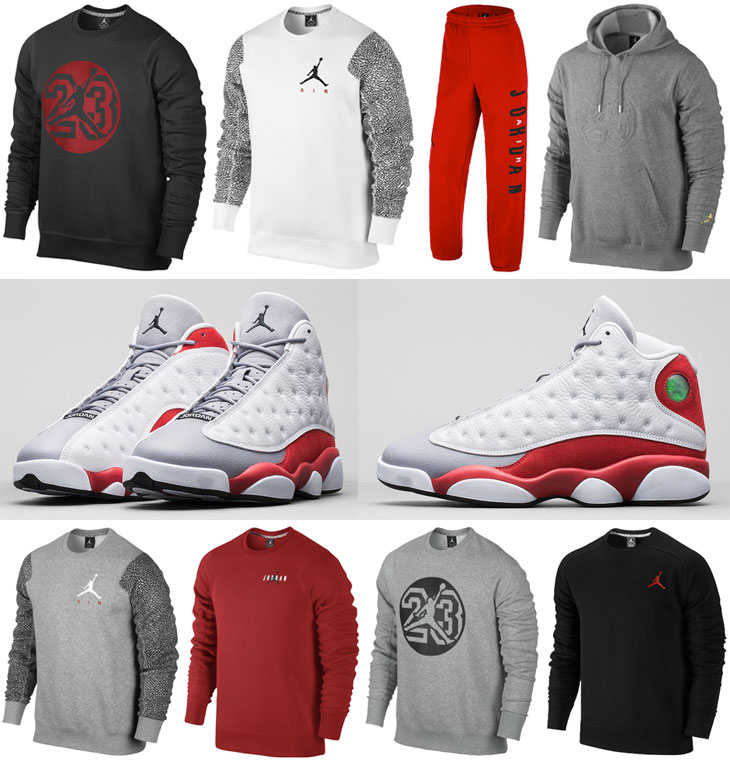 jordan 13 clothing