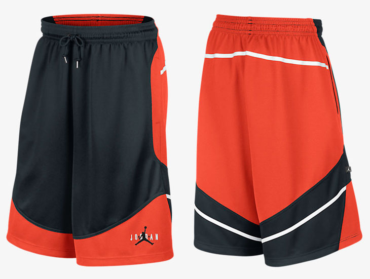 air jordan black shorts