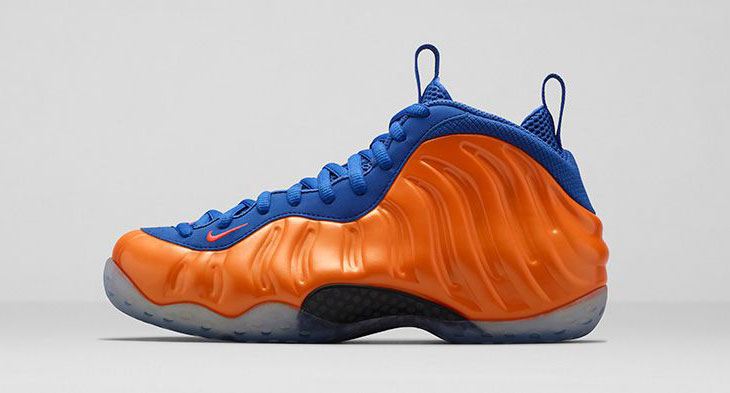 air foamposite one knicks