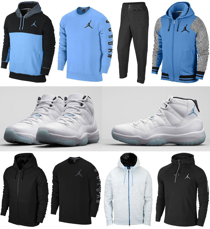 blue jordan sweat suit