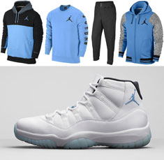 blue jordan sweats