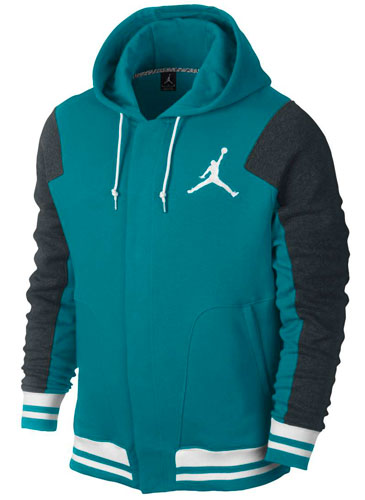 teal jordan hoodie