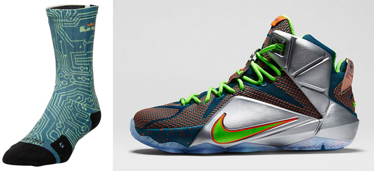 nike-lebron-12-trillion-dollar-man-sock
