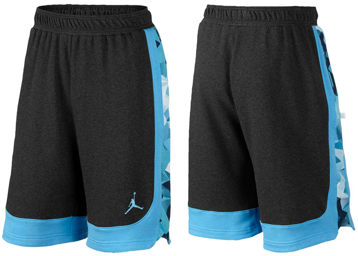 blue jordan shorts