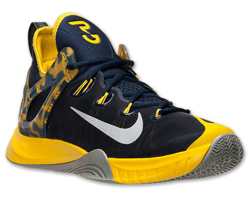 paul george shoes yellow and blue Kevin 
