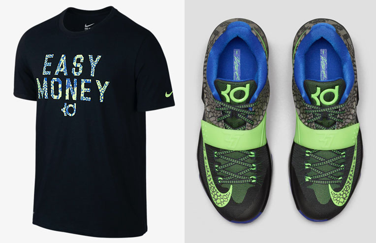 kd easy money t shirt