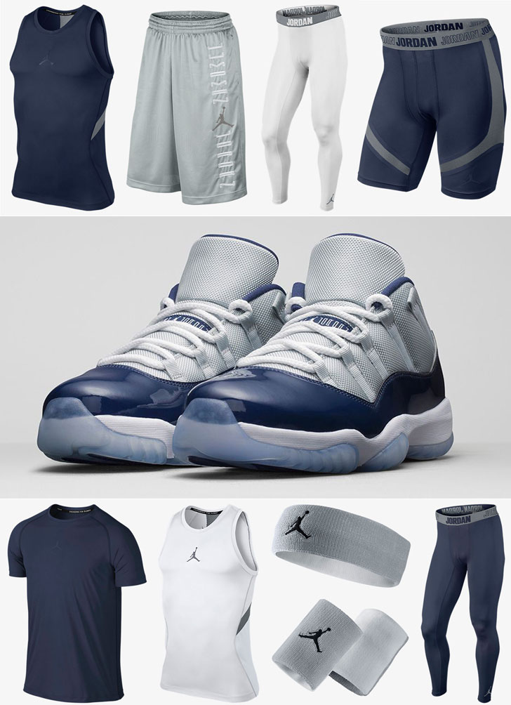 jordan 11 clothing