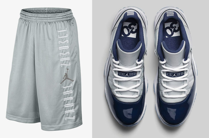 georgetown jordan shorts