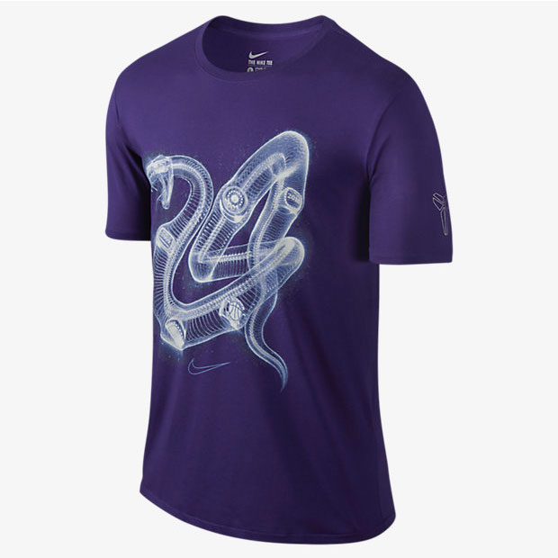 kobe purple shirt