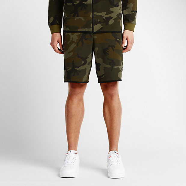 nike-tech-fleece-green-camo-shorts