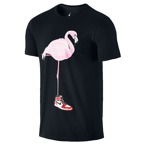jordan flamingo t shirt