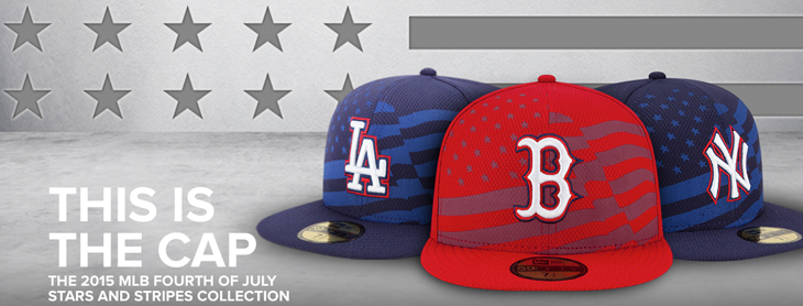 Dodgers '2015 JULY 4TH STARS N STRIPES' Hat by New Era 