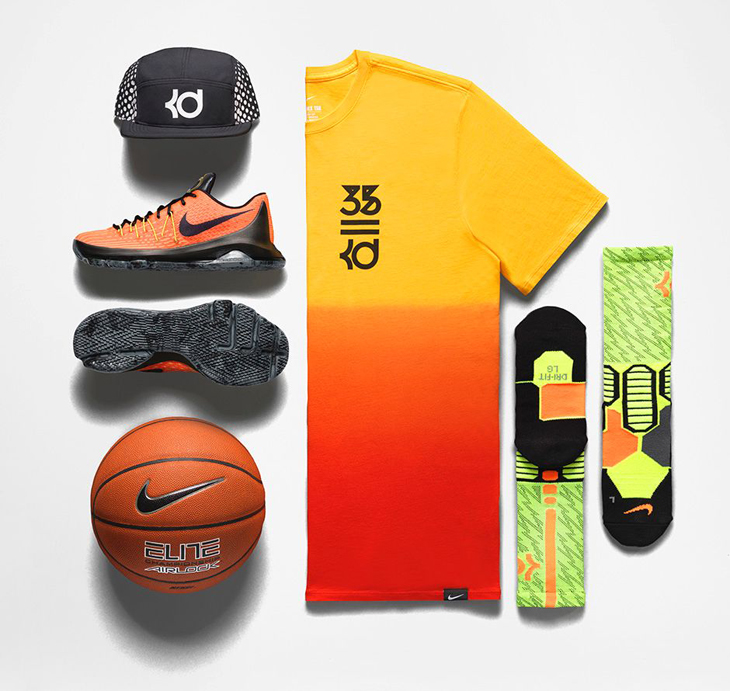 nike kd 8 hunt's hill sunrise