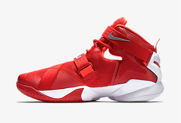 lebron soldier 9 red