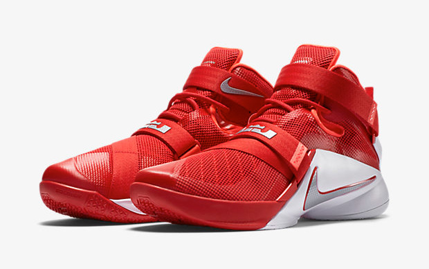 red lebron soldier 11