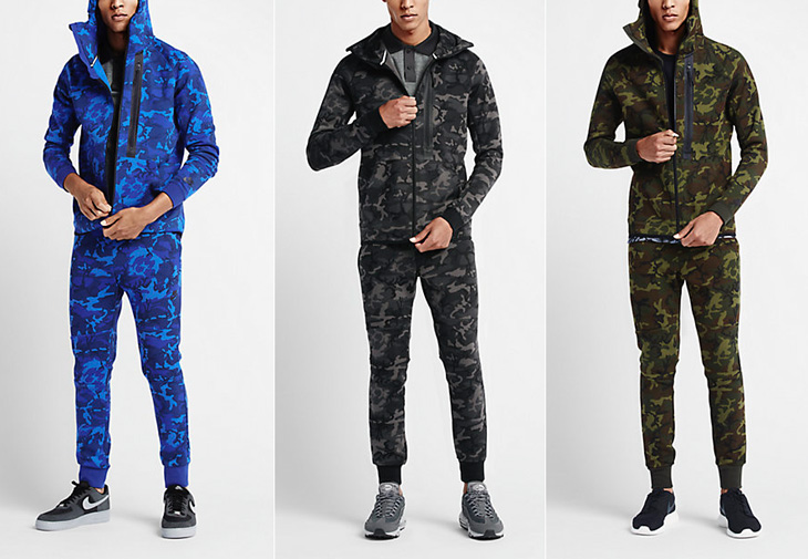 Nike Tech Fleece Camo Hoodie SportFits