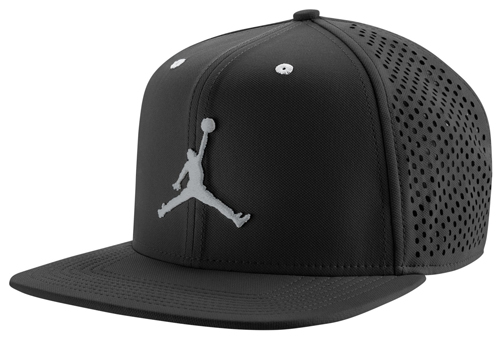 jordan-jumpman-perf-snapback-hat-black-grey-front