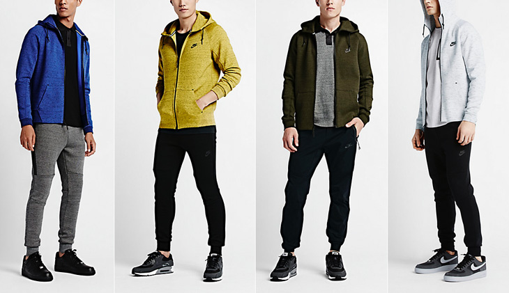 all nike tech colors