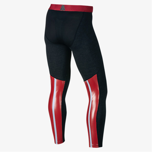 jordan-comrpession-shield-tights-black-red-2