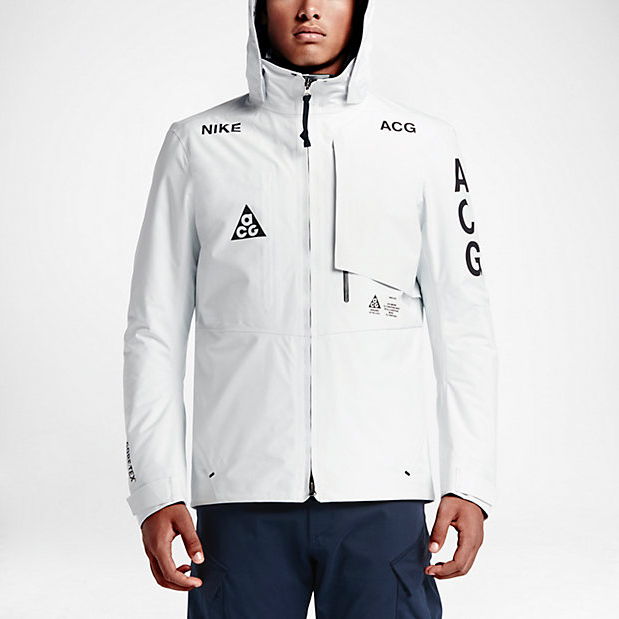 nike acg 2 in 1 jacket white