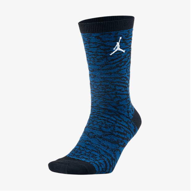 jordan-season-elephant-print-socks-french-blue