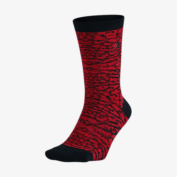 jordan-season-elephant-print-socks-red