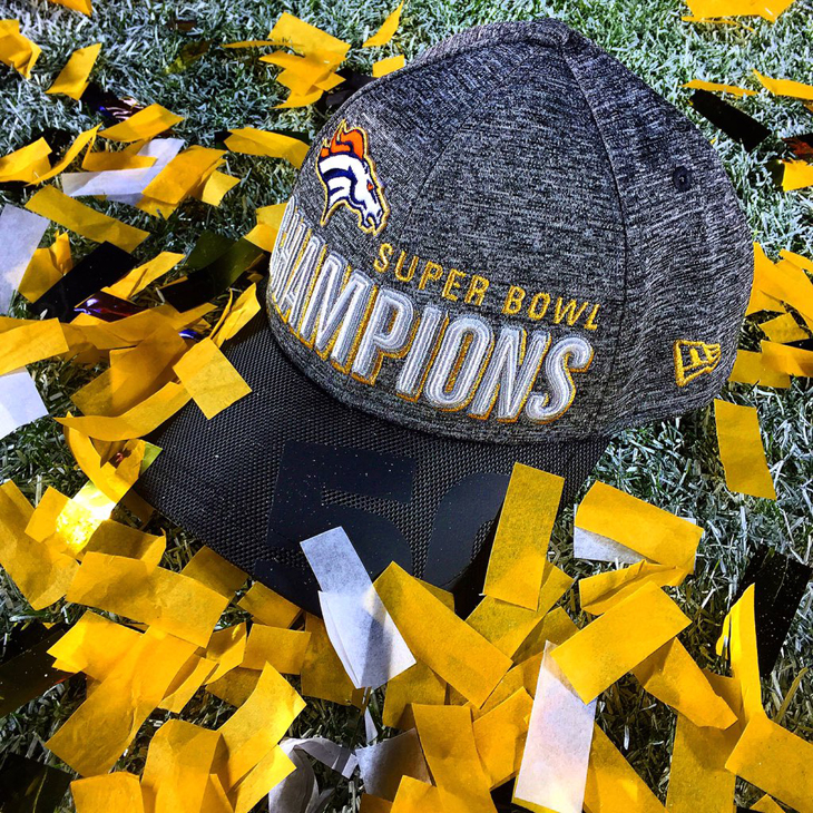 Super bowl 50 locker room sales hat