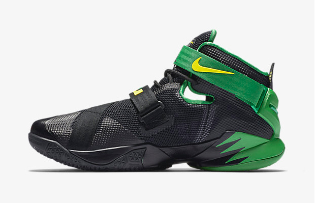 lebron soldier 9 oregon