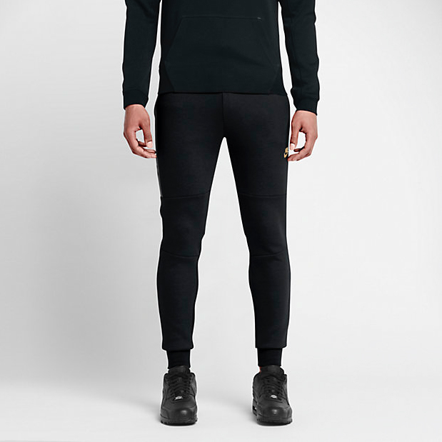 nike tech black bottoms