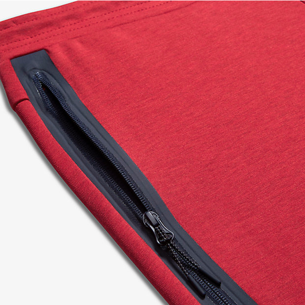 nike fleece pants red